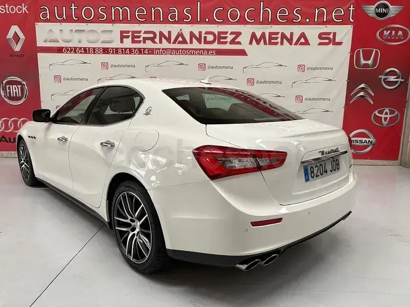 Usado Maserati Ghibli 275 CV (202 kW) 2015 Blanco Berlina