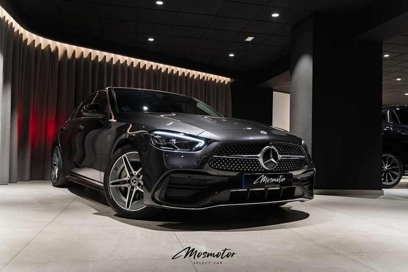 Usado Mercedes C200 163 CV (119 kW) 2022 Gris Berlina