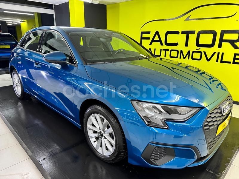 Azul Usado 2020 Audi A3 Sportback Berlina | 24.990 € (Buen precio) - Imagen 1/4