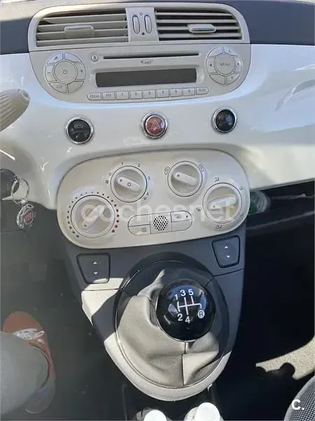 Usado Fiat 500S S 85 CV (62 kW) 2014 Blanco Berlina