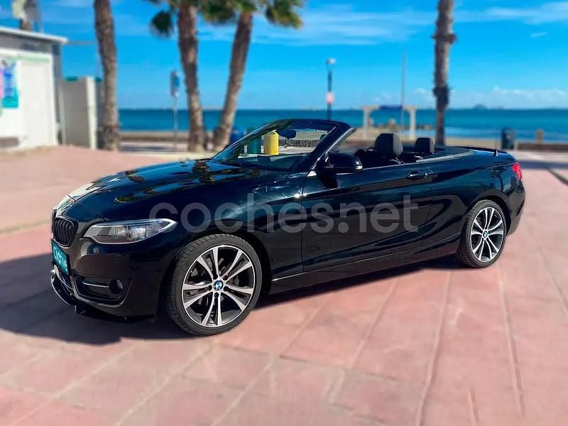 Usado BMW 220 184 CV (135 kW) 2016 Negro Descapotable