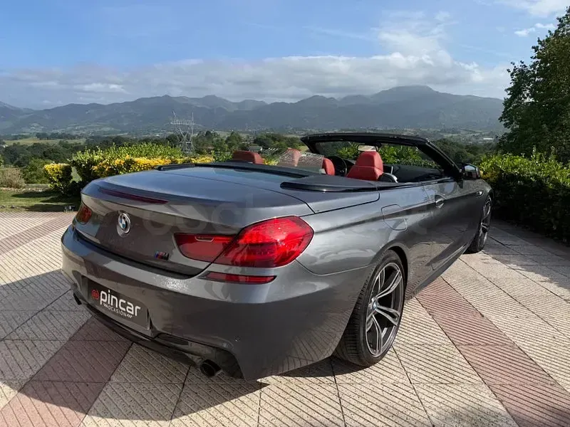Usado BMW 640 Cabriolet Comfort Edition 313 CV (230 kW) 2016 Gris / plata Descapotable