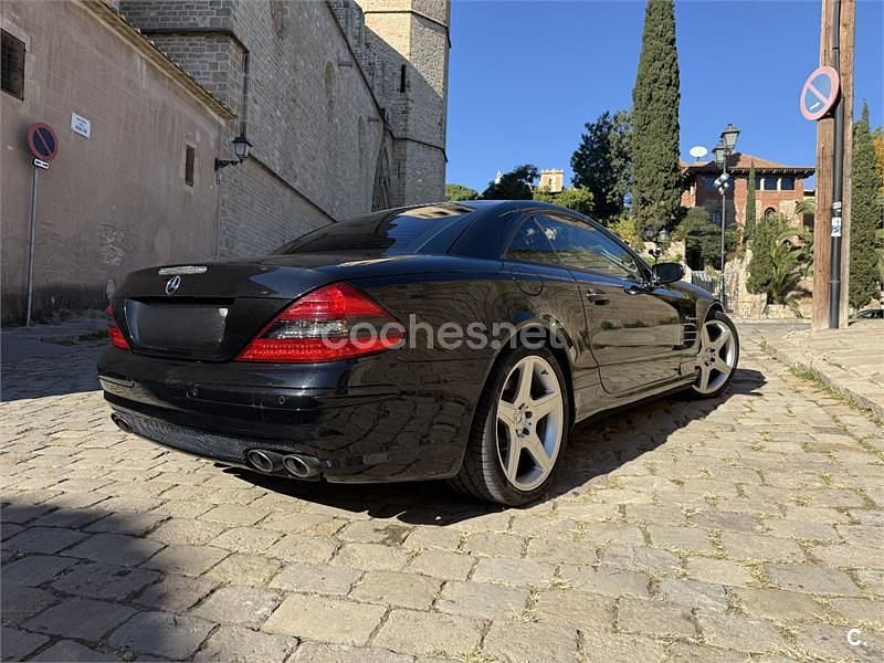 Usado Mercedes SL55 AMG AMG 517 CV (380 kW) 2007 Negro Descapotable