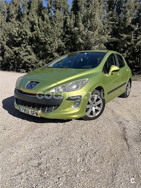 Verde Usado 2008 Peugeot 308 Sport Berlina | 3950 € (Precio justo) - Imagen 1/4