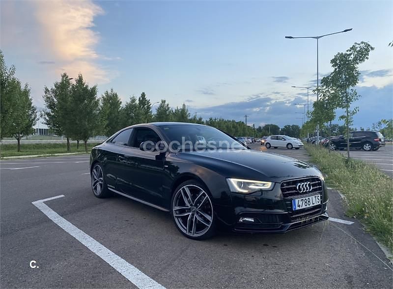 Usado Audi A5 245 CV (180 kW) 2012 Negro Coupe