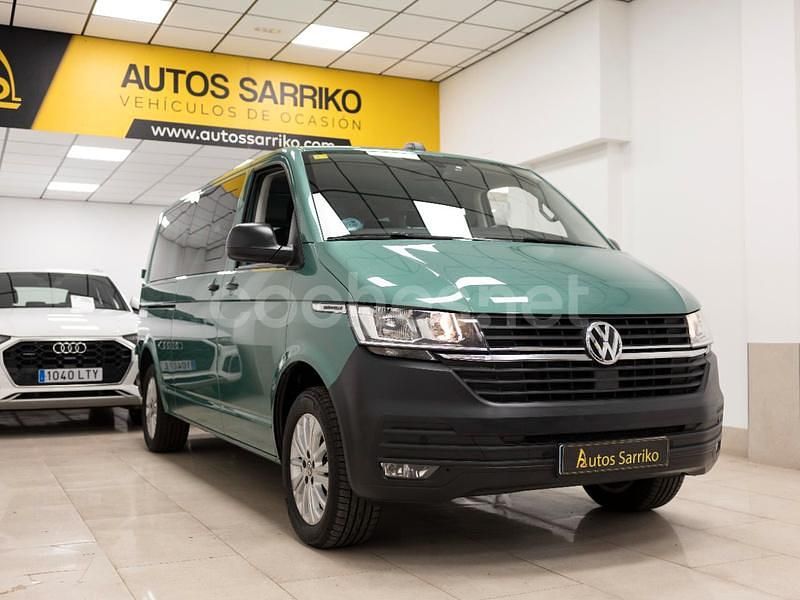 Usado VW Caravelle 150 CV (110 kW) 2020 Verde Monovolumen