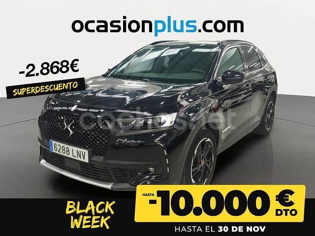 Negro Usado 2021 DS Automobiles DS7 Crossback SUV | 20.990 € (Precio justo) - Imagen 1/4