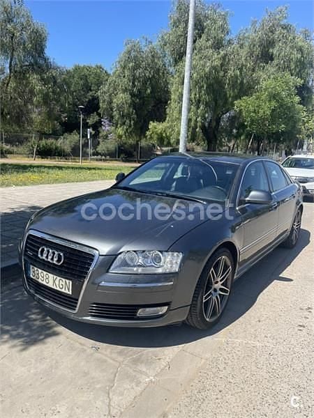 Usado Audi A8 233 CV (171 kW) 2008 Gris / plata Berlina