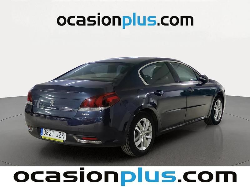 Usado Peugeot 508 Active 120 CV (88 kW) 2017 Azul Berlina
