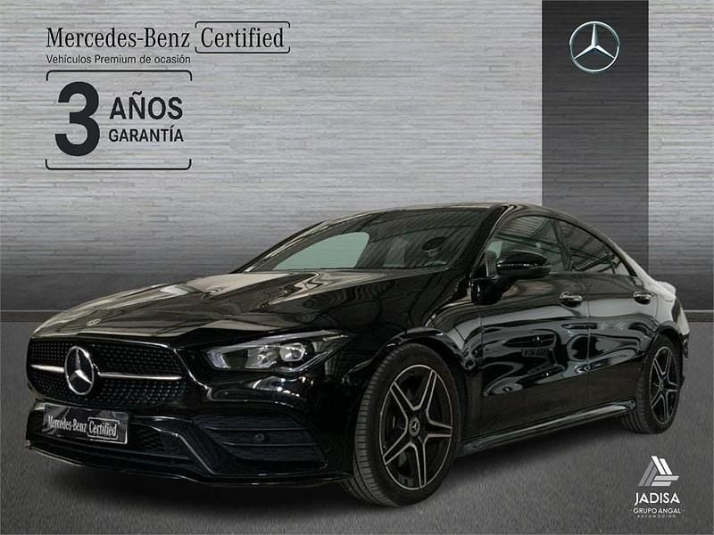 Negro cosmos Usado 2023 Mercedes CLA200 Berlina | 36.490 € (Un poco caro) - Imagen 1/4