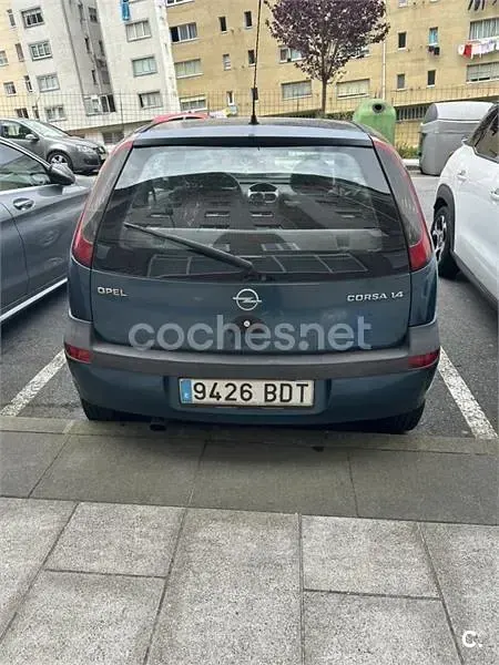 Usado Opel Corsa Sport 90 CV (66 kW) 2001 Azul Utilitario