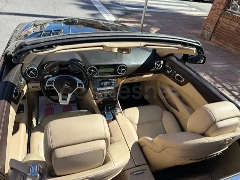 Occasion Mercedes SL350 Edition 1 306 PK (225 kW) 2012 Zwart Cabriolet
