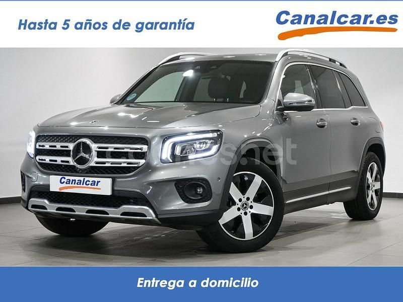 Gris Usado 2021 Mercedes GLB200 SUV | 36.990 € (Precio justo) - Imagen 1/4