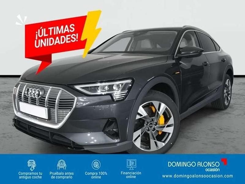 Gris Usado 2022 Audi e-tron Sportback SUV | 41.990 € (Precio justo) - Imagen 1/4