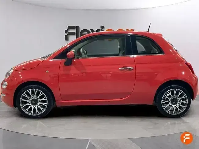 Usado Fiat 500 Lounge 69 CV (50 kW) 2018 Naranja Utilitario