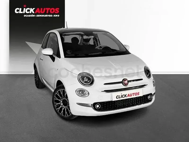 Usado Fiat 500 70 CV (51 kW) 2023 Blanco Berlina