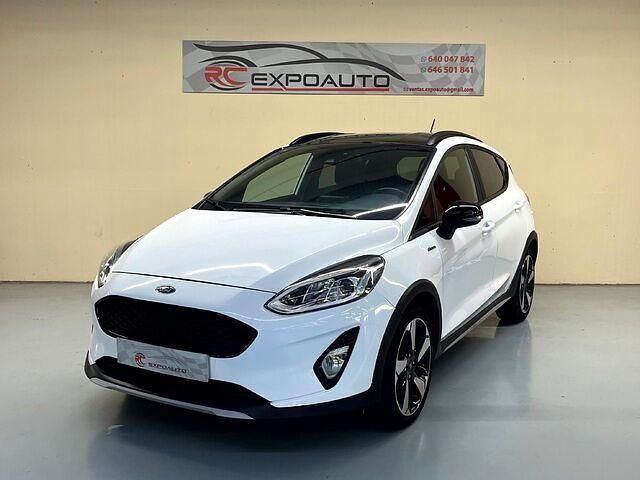 Blanco Usado 2021 Ford Fiesta Active Utilitario | 16.490 € (Caro) - Imagen 1/4