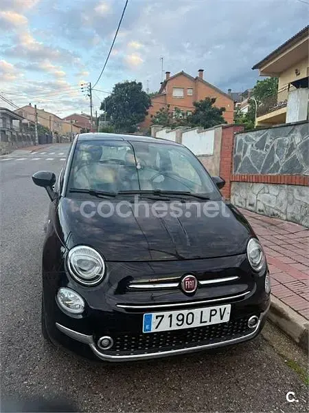 Usado Fiat 500 Dolcevita 70 CV (51 kW) 2021 Negro Berlina