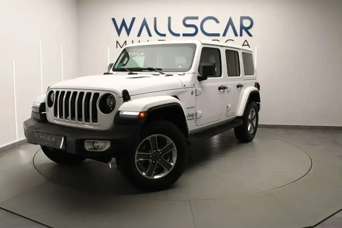 Usado Jeep Wrangler Sahara 199 CV (146 kW) 2020 Blanco SUV