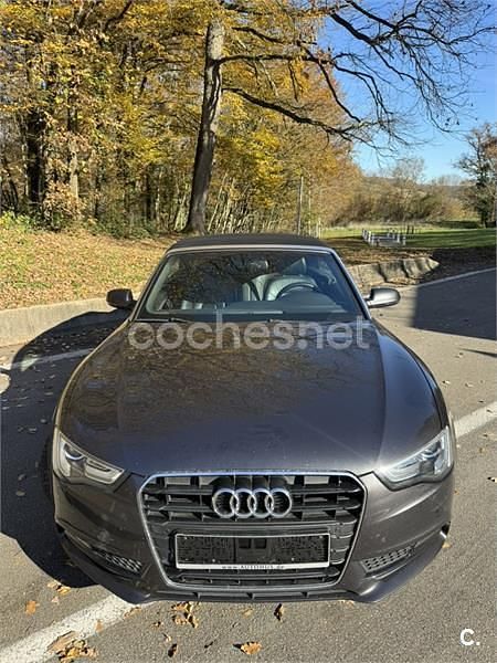 Usado Audi A5 Cabriolet 170 CV (125 kW) 2013 Gris / plata Descapotable