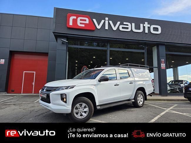 Usado Mitsubishi L200 150 CV (110 kW) 2021 Blanco Recogida