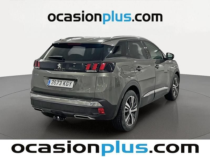 Usado Peugeot 3008 Allure 131 CV (96 kW) 2018 Gris SUV
