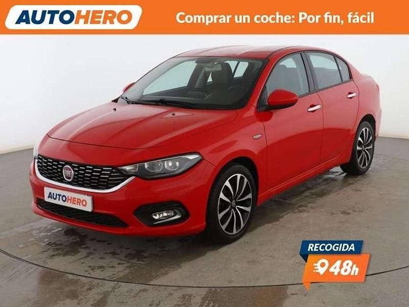 Rojo Usado 2019 Fiat Tipo Lounge Berlina | 10.380 € (Precio justo) - Imagen 1/3