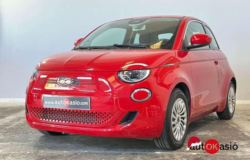 Rojo Usado 2023 Fiat 500e Icon Utilitario | 16.490 € (Precio justo) - Imagen 1/4