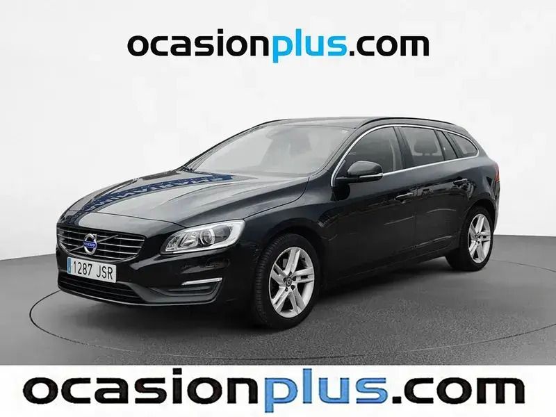 Negro Usado 2016 Volvo V60 Momentum Familiar | 14.590 € (Precio justo) - Imagen 1/4