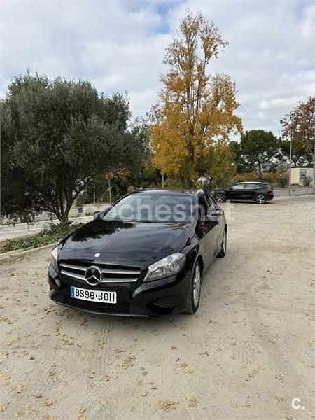 Negro Usado 2013 Mercedes A180 Urban Berlina | 10.000 € (Precio justo) - Imagen 1/4