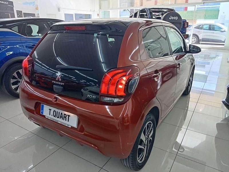 Usado Peugeot 108 Allure 72 CV (52 kW) 2021 Rojo Utilitario