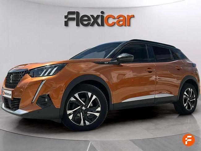 Usado Peugeot 2008 GT-line 130 CV (95 kW) 2020 Naranja SUV