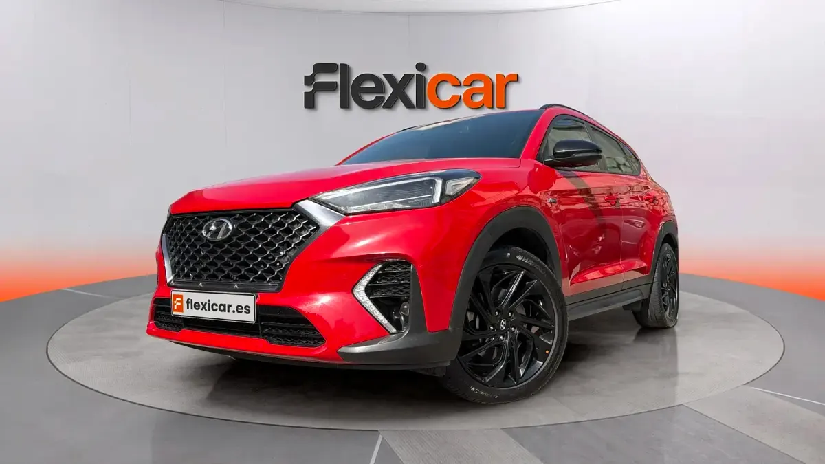 Usado Hyundai Tucson N Line 136 CV (100 kW) 2019 Rojo SUV