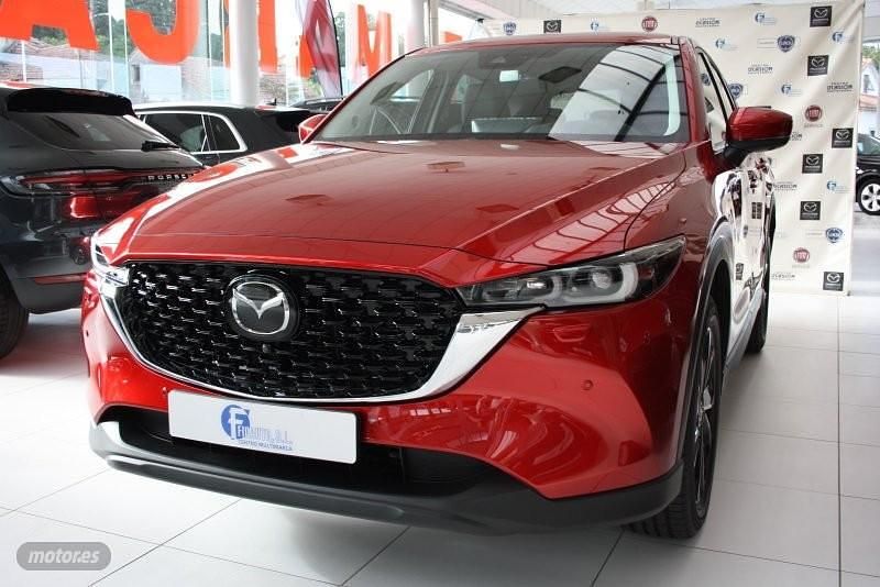 Rojo Nuevo 2025 Mazda CX-5 Exclusive-Line SUV | 35.500 € (Precio justo) - Imagen 1/4