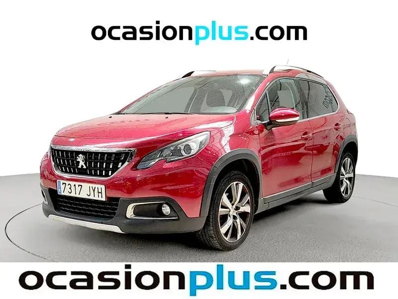 Rojo Usado 2017 Peugeot 2008 Allure SUV | 9728 € (Precio justo) - Imagen 1/4