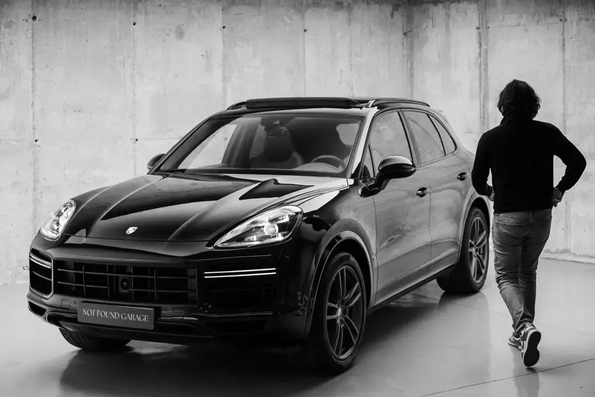 Usado Porsche Cayenne Turbo 549 CV (403 kW) 2018 Azul SUV