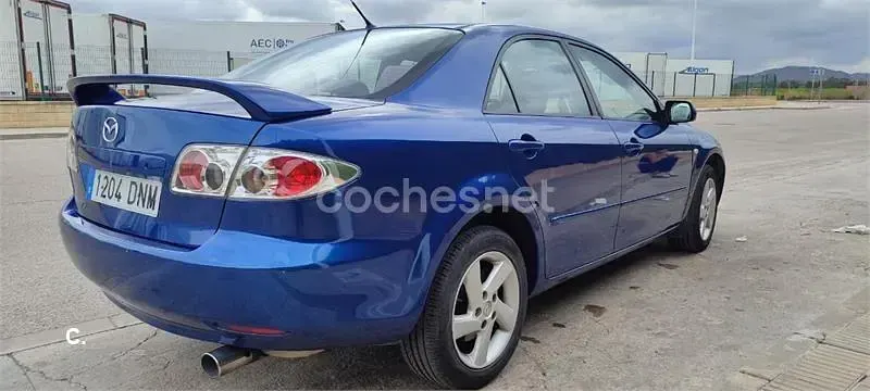 Brugt Mazda 6 Active 120 HK (88 kW) 2005 Blå Sedan