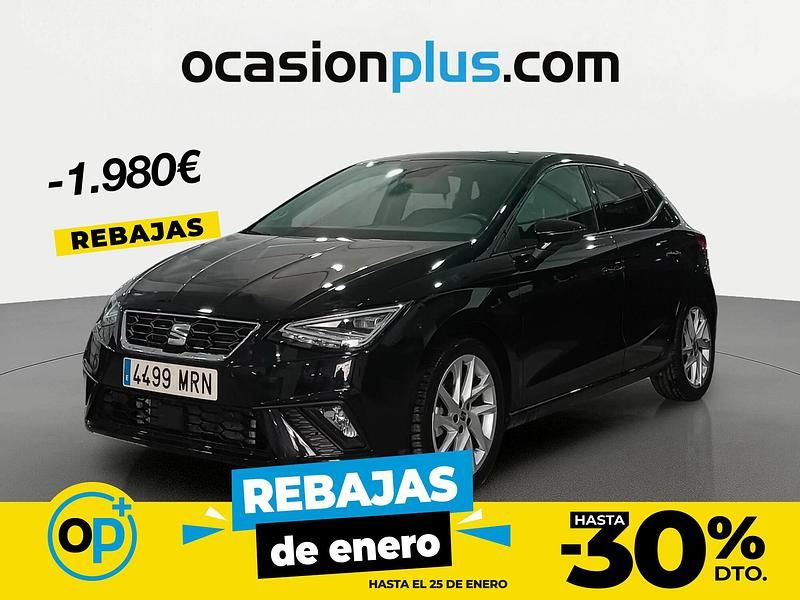 Negro Usado 2024 Seat Ibiza FR Berlina | 21.250 € (Precio justo) - Imagen 1/4