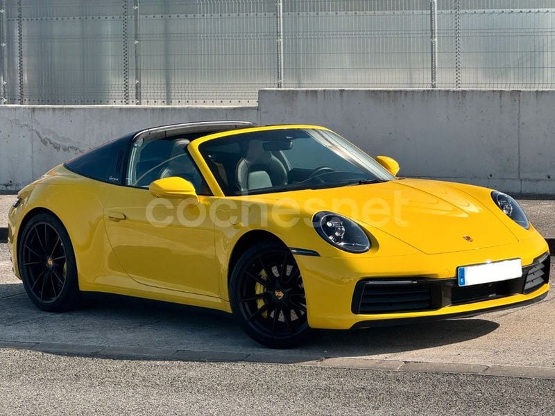 Amarillo Usado 2021 Porsche 911 Targa 4S Descapotable | 178.000 € - Imagen 1/4
