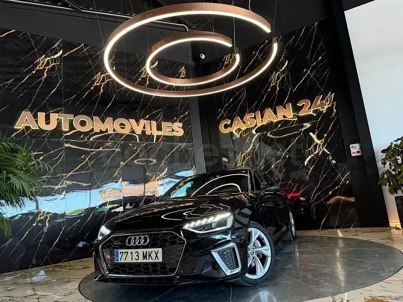 Usado Audi A4 S-Line 204 CV (150 kW) 2023 Negro Berlina