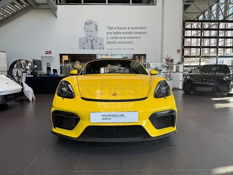 Usado Porsche 718 Spyder 420 CV (308 kW) 2022 Amarillo Descapotable