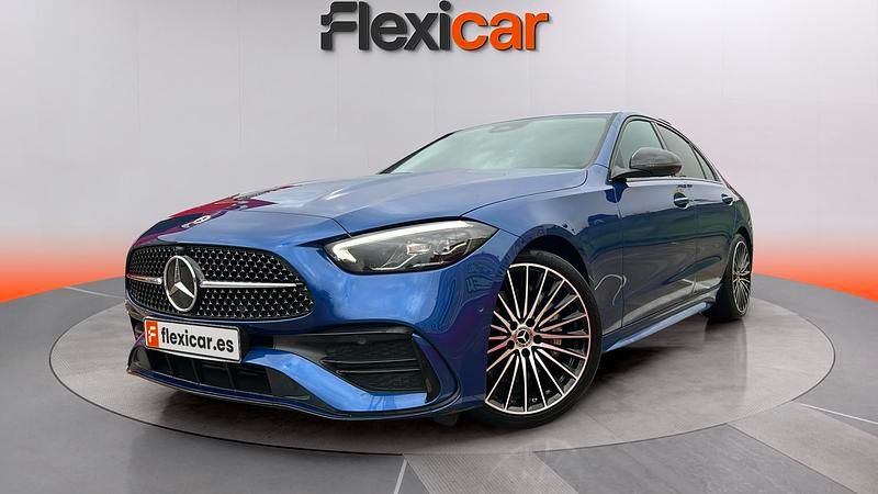 Usado Mercedes C200 163 CV (119 kW) 2022 Azul Berlina