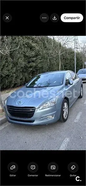 Usado Peugeot 508 Access 112 CV (82 kW) 2011 Azul Berlina