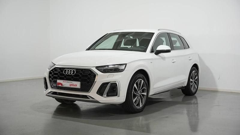 Usado Audi Q5 S-Line 163 CV (119 kW) 2022 Blanco ibis SUV