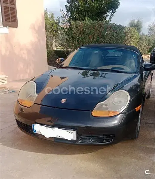 Käytetty Porsche Boxster S 220 HP (161 kW) 2001 Musta Avoauto