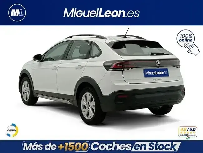 Usado VW Taigo Life 95 CV (69 kW) 2023 Blanco SUV