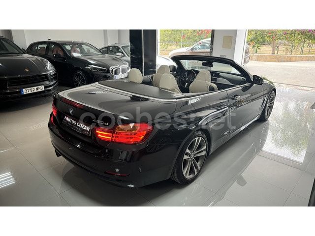 Usado BMW 420 Sport Line 190 CV (139 kW) 2016 Negro Descapotable