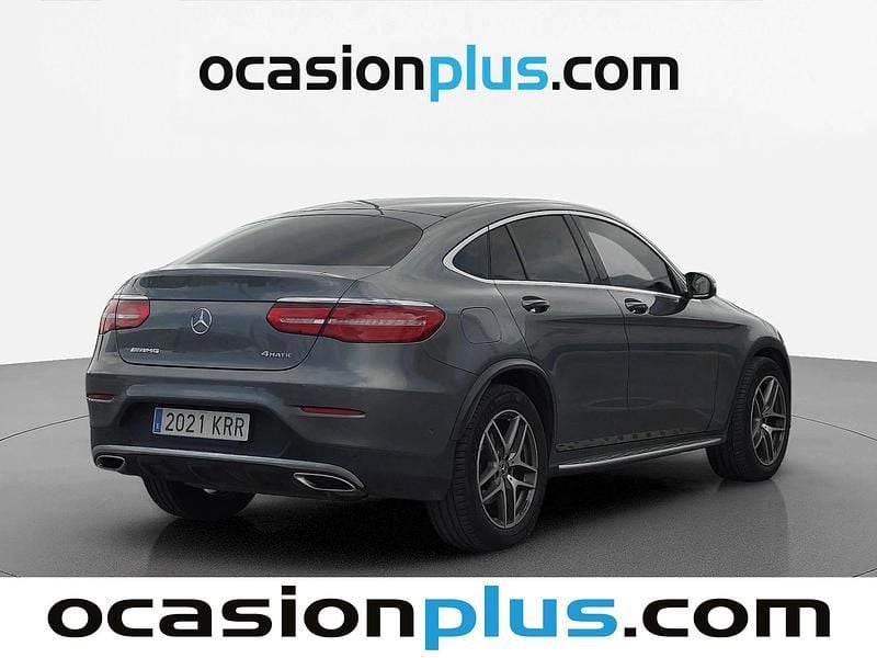 Usado Mercedes GLC250 AMG 211 CV (155 kW) 2018 Gris Coupe