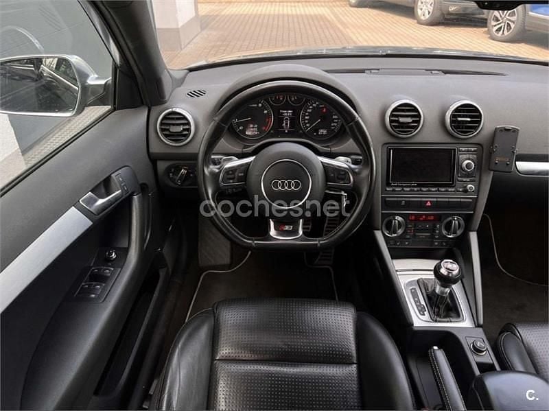 Usado Audi S3 265 CV (194 kW) 2011 Negro Utilitario