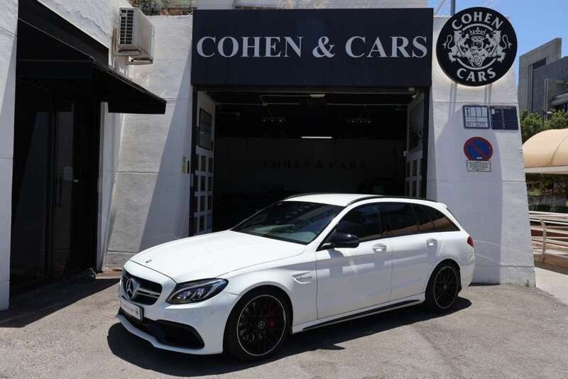 Blanco Usado 2015 Mercedes C63 AMG AMG Familiar | 52.900 € (Un poco caro) - Imagen 1/4